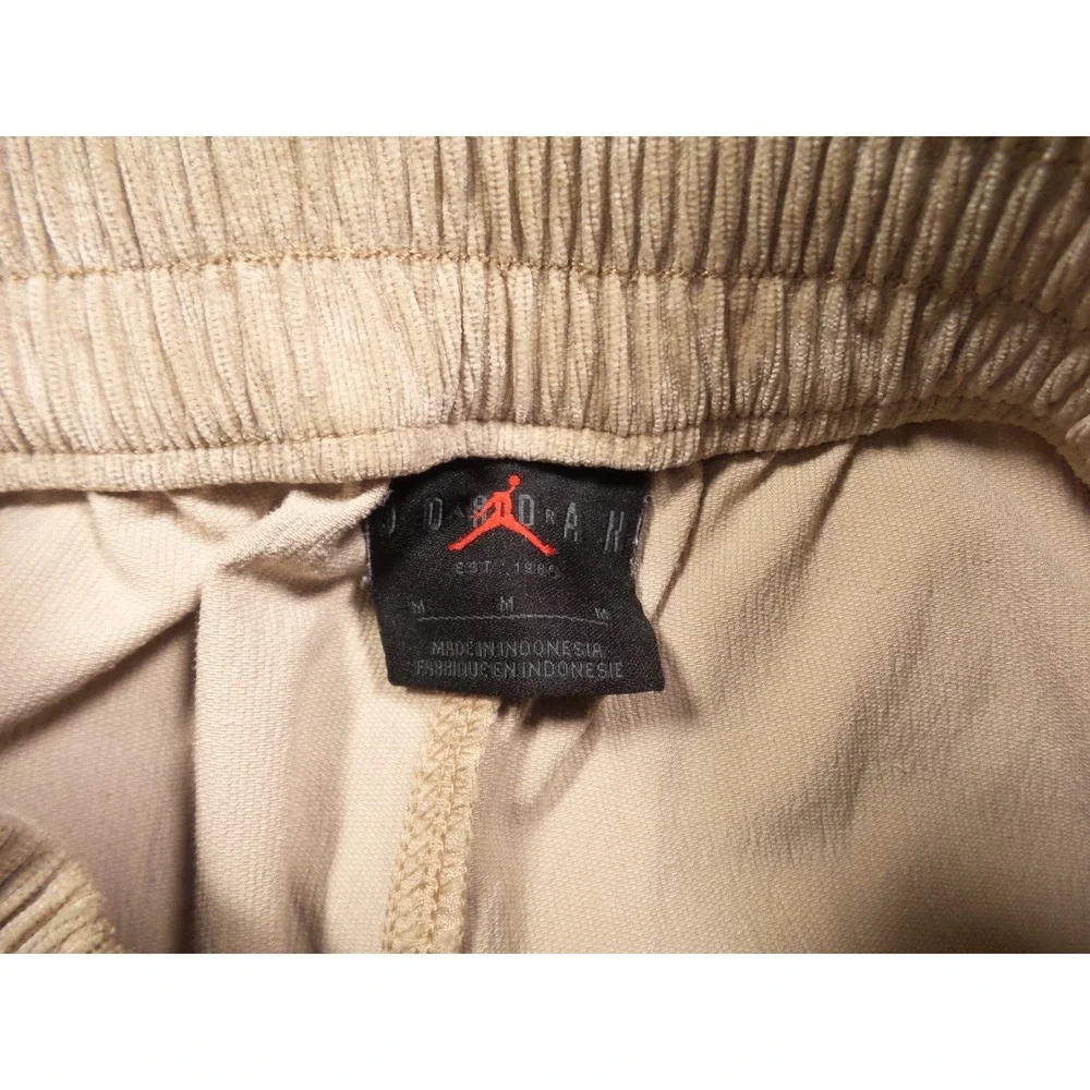Nike Air Jordan Pants Womens Size Medium Brown Corduroy‎ Chicago Cargo Pockets